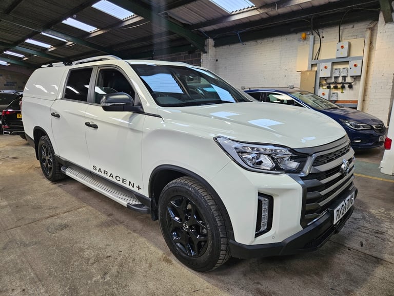 2024 24 KGM MUSSO 2.2 Double Cab Pick Up LWB Saracen Plus Auto Damaged Salvage