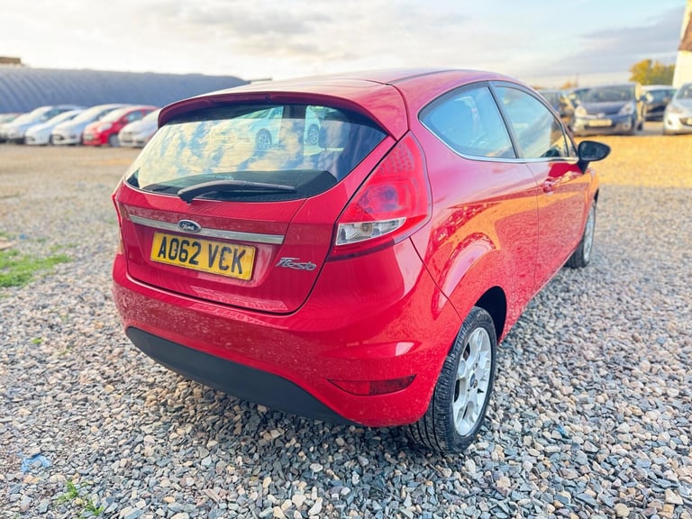 2012 Ford Fiesta 1.25 Zetec Euro 5 3dr HATCHBACK Petrol Manual