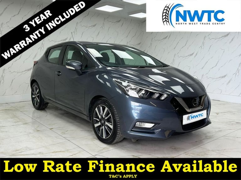 image for 2017 Nissan Micra 0.9 IG-T Acenta Hatchback 5dr Petrol Manual Euro 6 (s/s) (90 ps) Hatchback Petr...