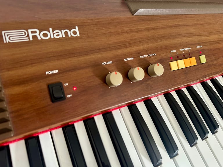 Roland HP-70 Piano Plus with Roland DP-2 sustain pedal