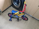 Kids bike 12 inches wheels. 