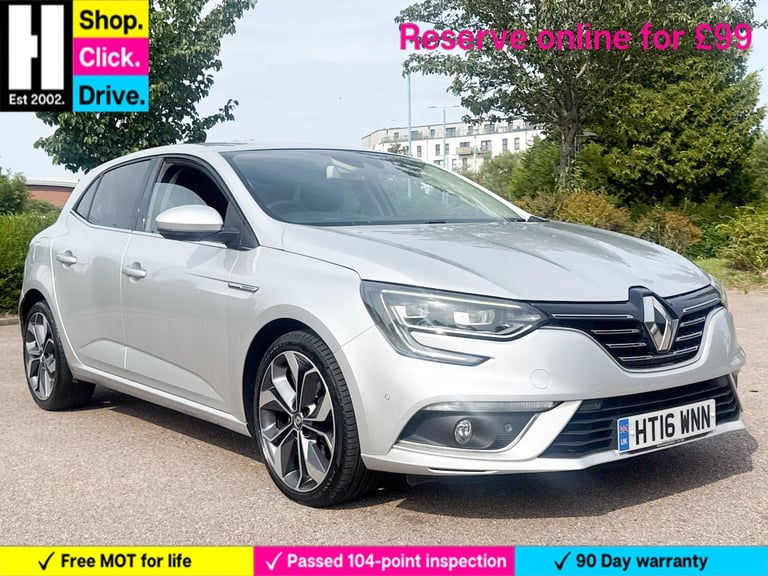 2016 Renault Megane 1.6 dCi Signature Nav Euro 6 (s/s) 5dr HATCHBACK Diesel Manual