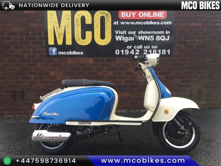 Royal Alloy TG125 AC E5 Model Pre Reg 74 Plate