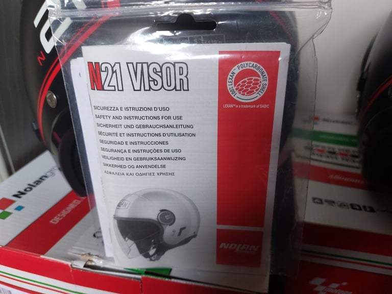 Nolan N21 with Visor Amarcord Helmets Large and Small