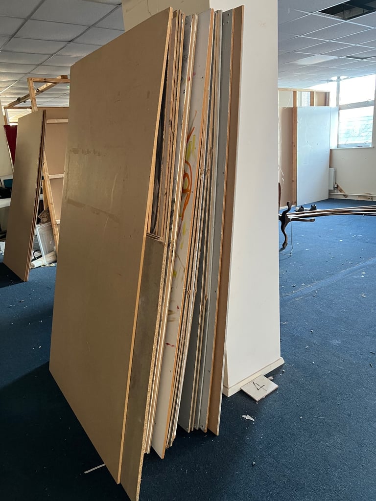 MDF 4x7 ft boards various thickness