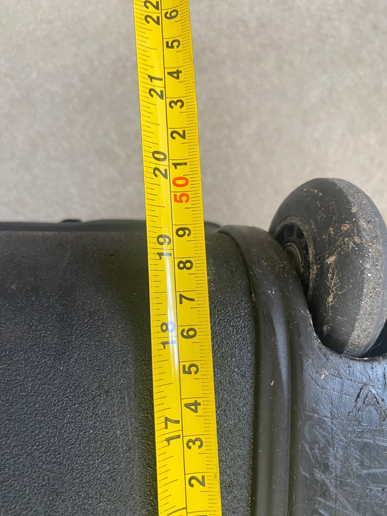 Antler small luggage with wheels,expendable telescopic handle 