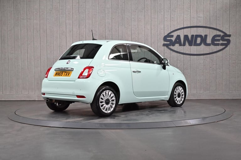 2019 Fiat 500 1.2 Lounge Euro 6 (s/s) 3dr HATCHBACK Petrol Manual