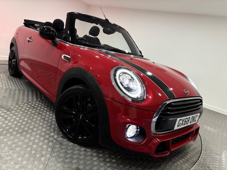 2018 MINI Convertible 1.5 Cooper Sport Euro 6 (s/s) 2dr CONVERTIBLE Petrol Manual