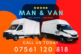 image for *07 561 120 818* Removal Man and Van Hire - House Move House Clearance Waste Rubbish Removal 