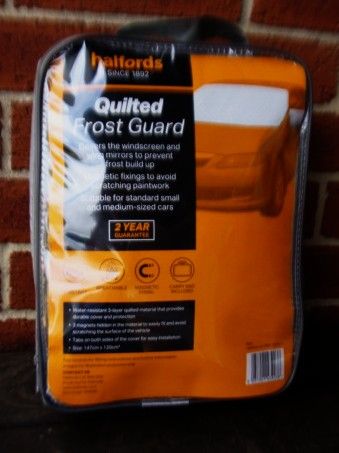 image for Halfords Quilted Frost Guard - New - as per attached photos