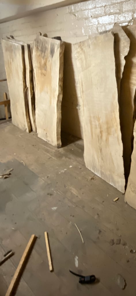 Scottish seasoned sycamore boards