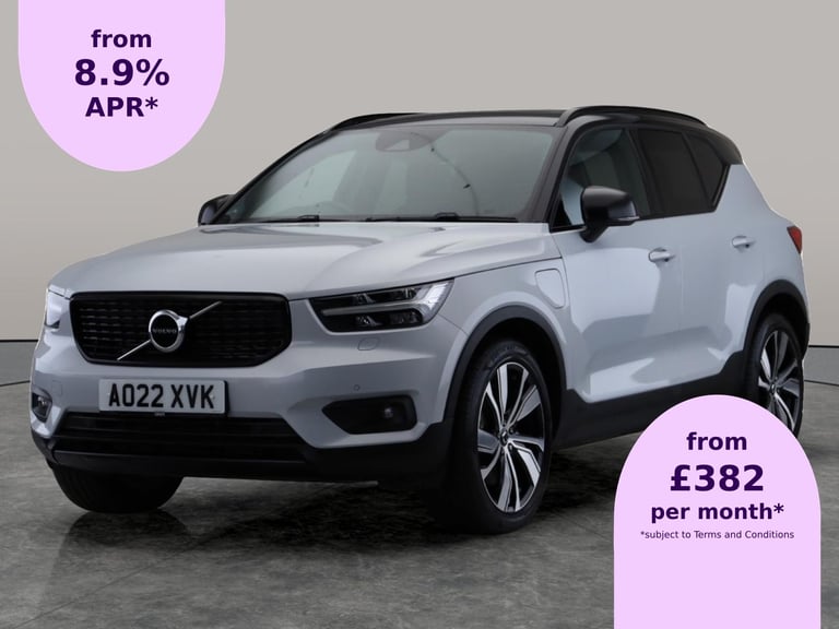 2022 Volvo XC40 1.5h T5 Recharge 10.7kWh Ultimate Dark SUV 5dr Petrol Plug-in Hybrid Auto E Suv P...