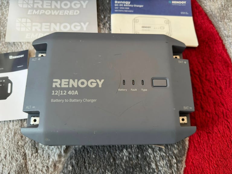 Renogy Dc to Dc Battery Charger 12v 40A