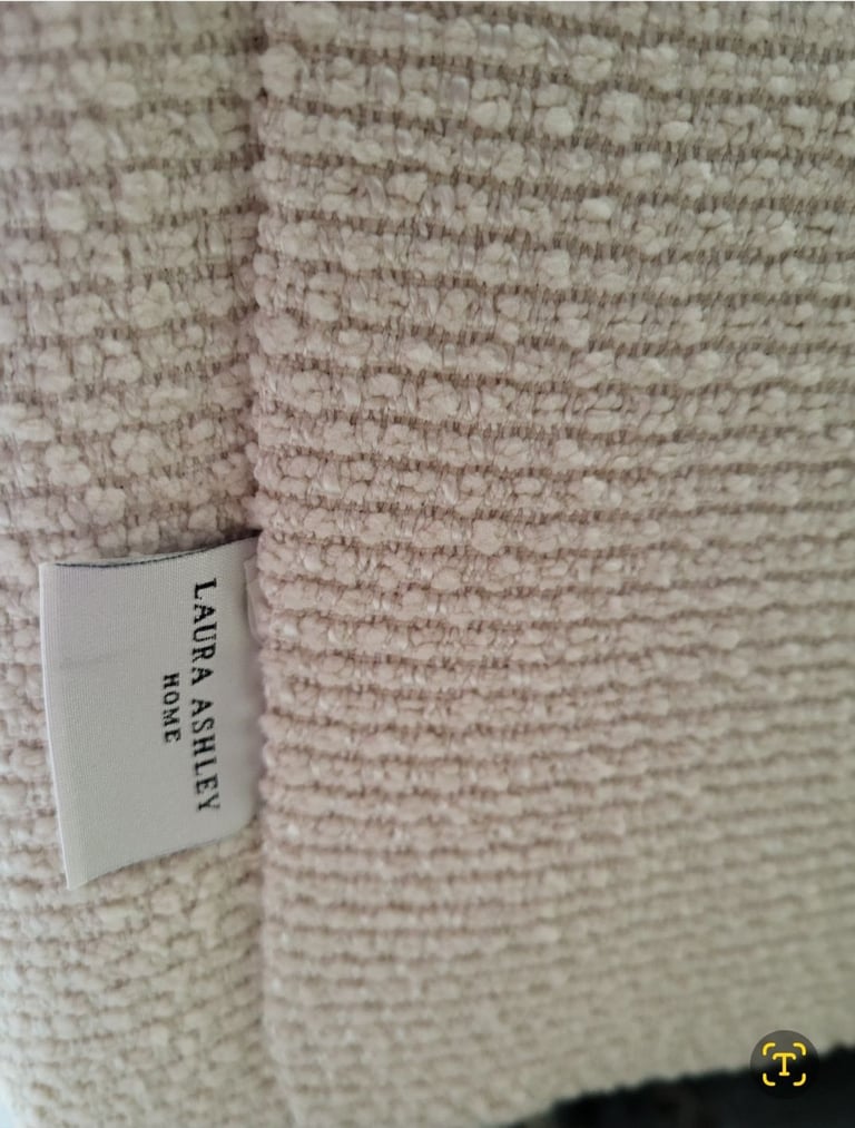 Laura ashley   pair of classic kingston  off white 