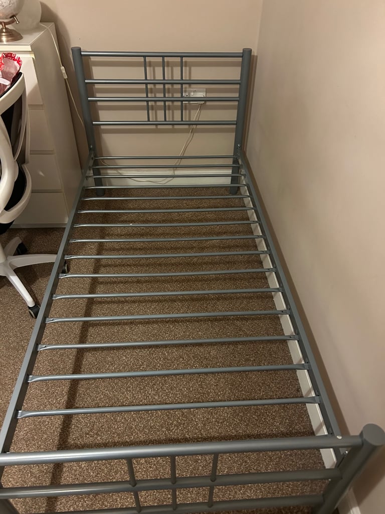 Single bed frame & Mattress 