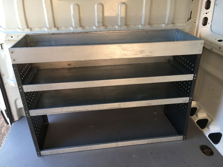 image for METAL SHELVING RACK