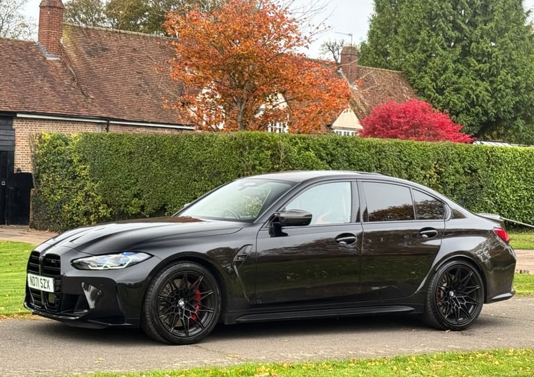BMW M3 COMPETITION 3.0 BI-TURBO ULTIMATE PACK 510 PETROL AUTO 4D 2021 [71] BLACK