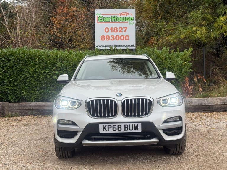 2018 68 BMW X3 3.0 30D XLINE SUV 5DR DIESEL AUTO XDRIVE EURO 6 (S/S) 