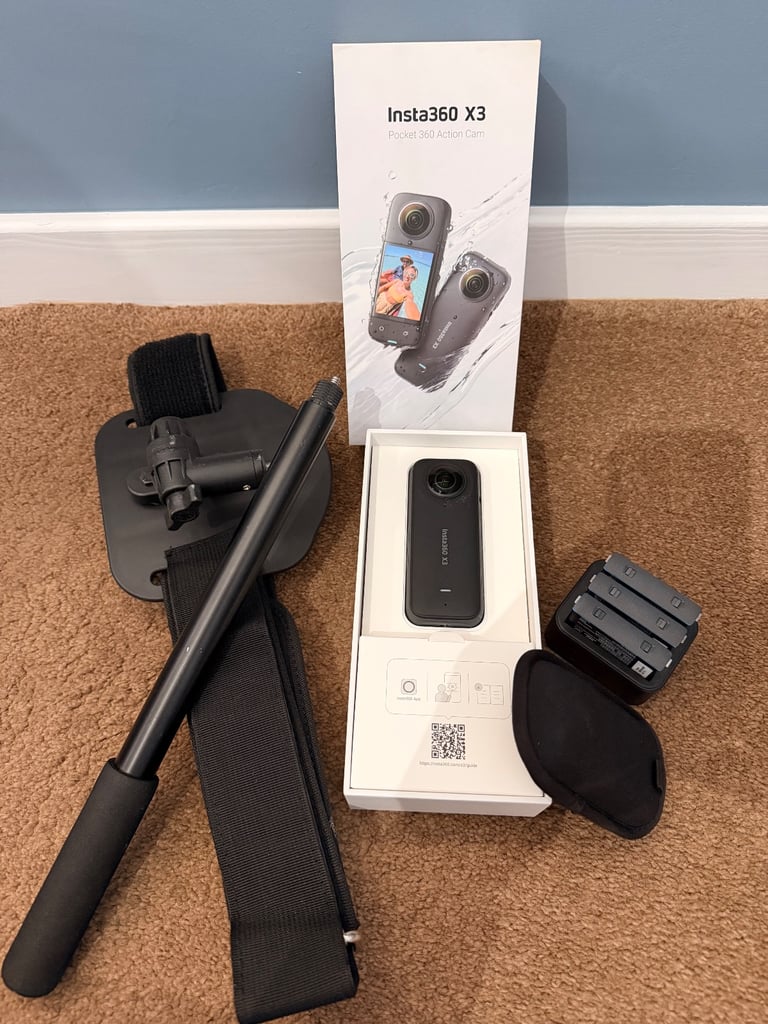 Insta 360 X3 Boxed Bundle