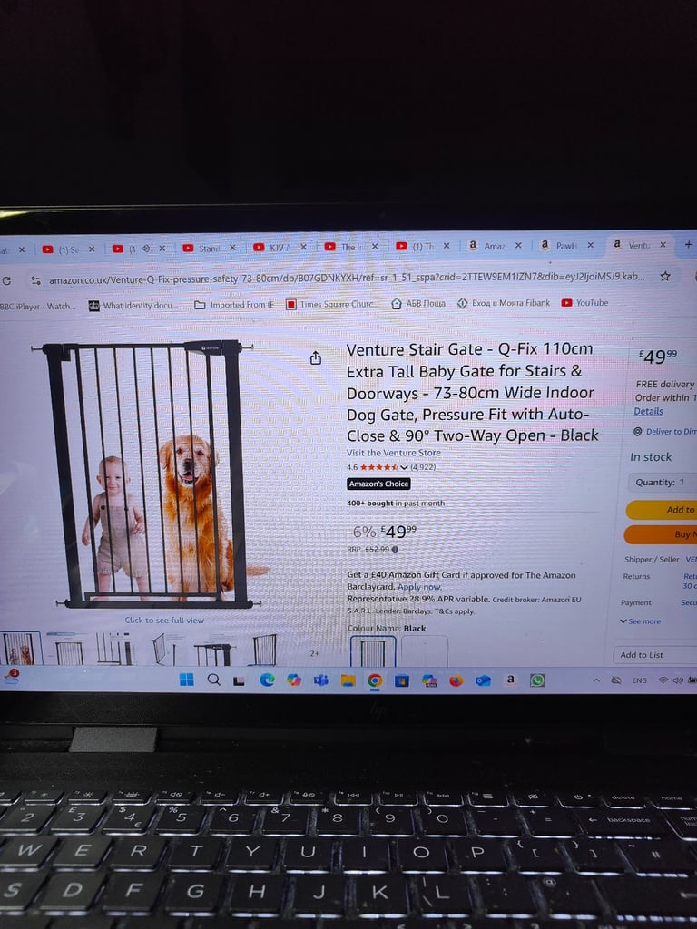 image for   USED  dog fence whit door  in good condition.