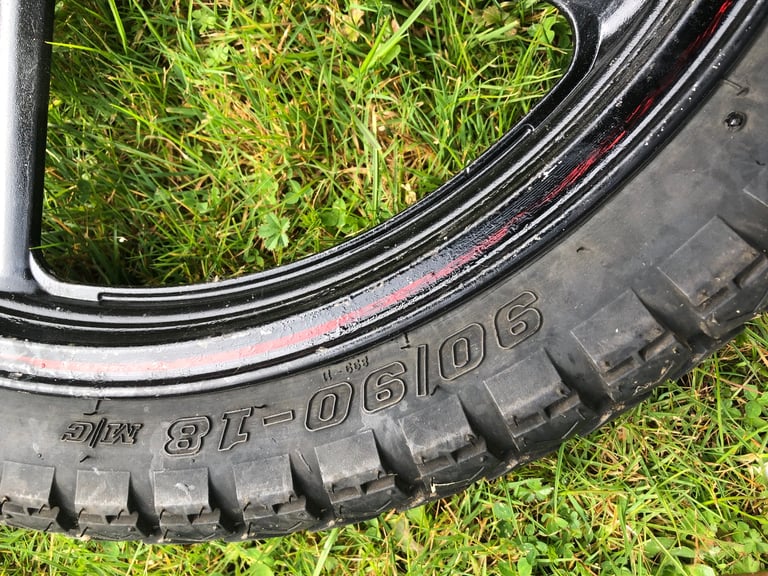Yamaha ybr125 rear wheel 