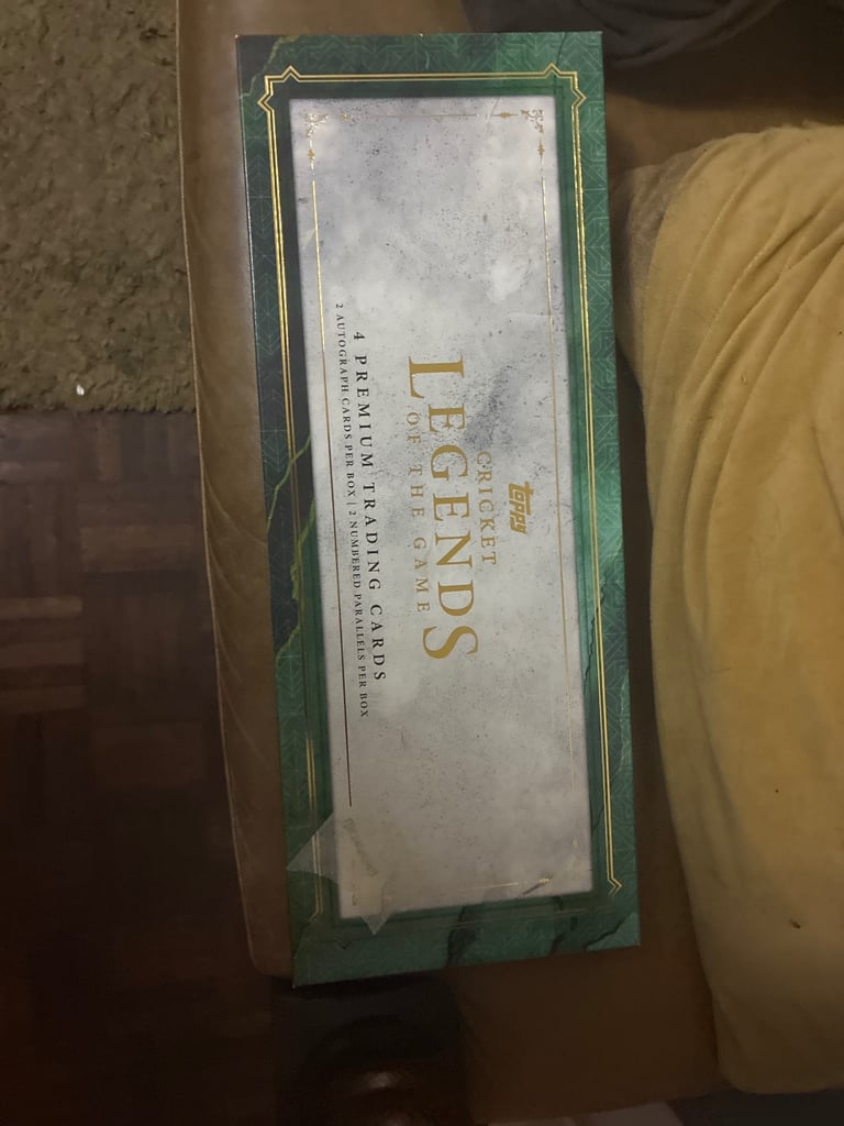 Topps box’s and cards 1of 1 s