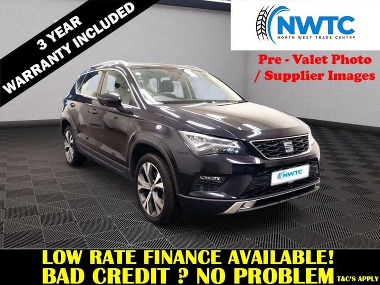 image for 2017 SEAT Ateca 1.6 TDI Ecomotive SE Technology SUV 5dr Diesel Manual Euro 6 (s/s) (115 ps) HATCH...