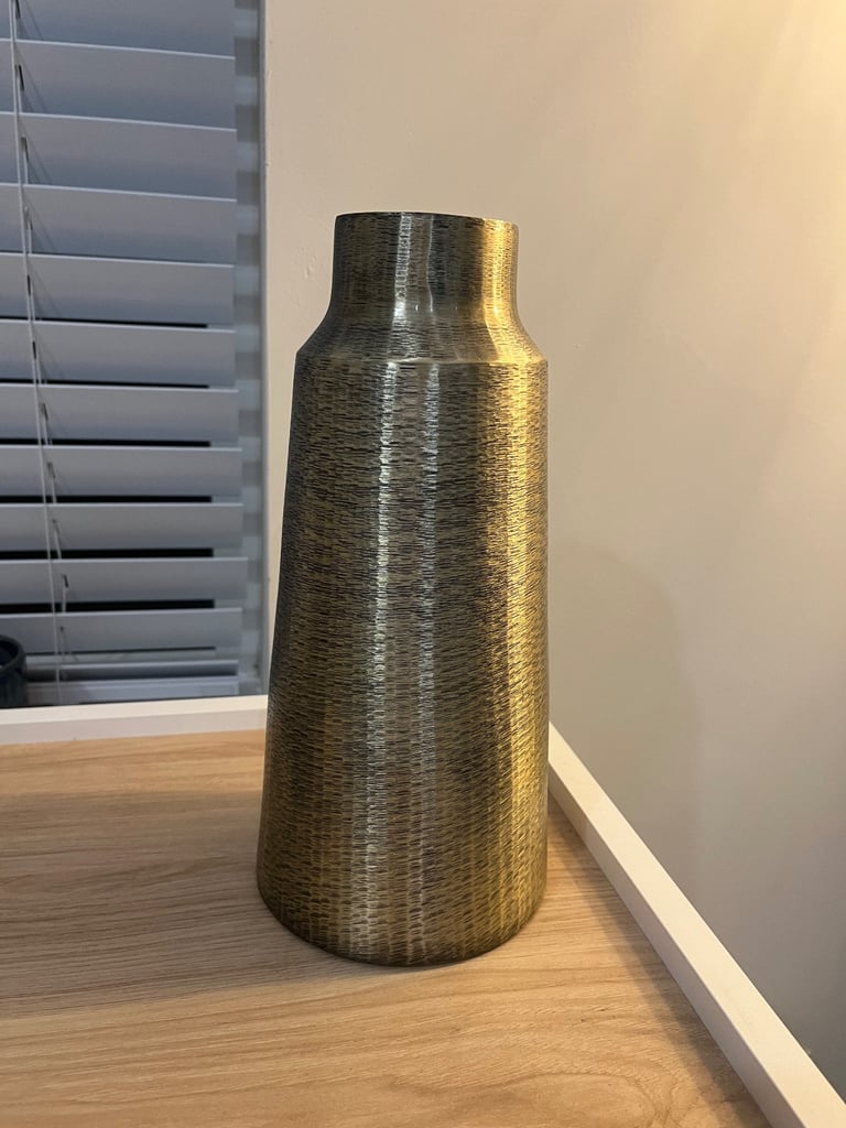 📀GOLD FLOOR LAMP & VASES📀