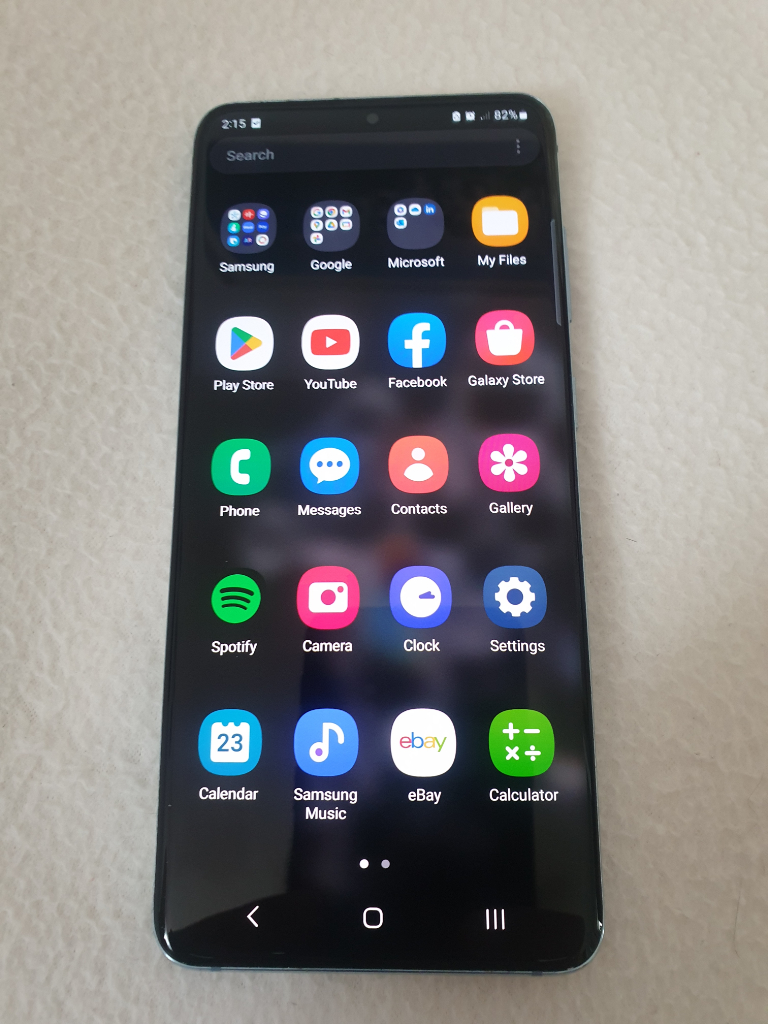 Sky Blue Samsung Galaxy S20 64GB Mobile Phone Unlocked