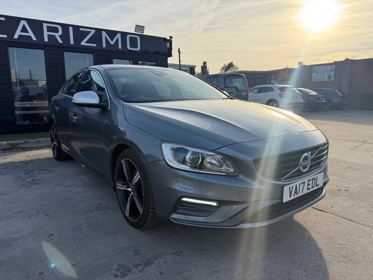 2017 Volvo S60 D3 [150] R DESIGN Lux Nav 4dr Geartronic [Leather] SALOON Diesel Automatic