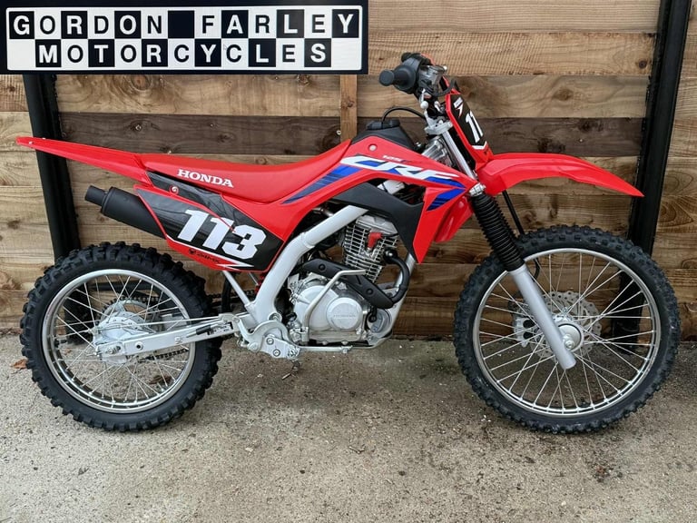 2022 Honda CRF 125 F Big Wheel. Kids Motorcross Bike. Off Road Kids Bike