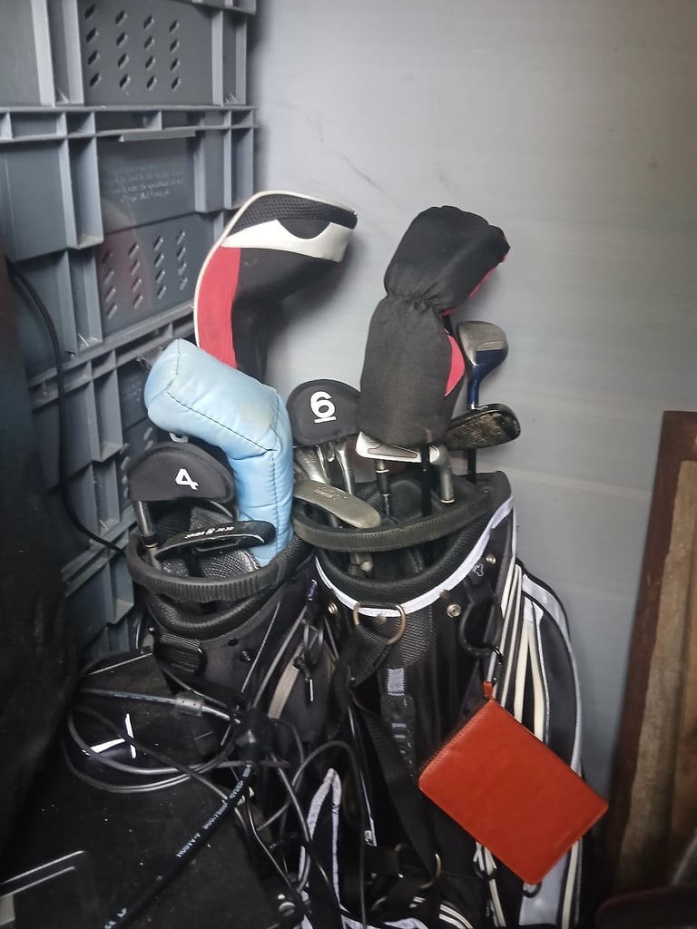 image for Golf clubs and bag 