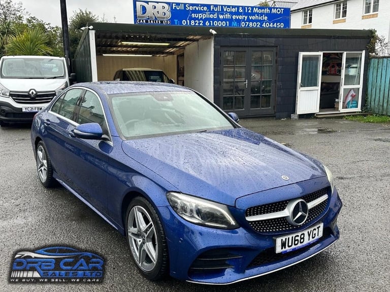 2018 Mercedes-Benz C Class 2.0 C220d AMG Line (Premium) G-Tronic+ Euro 6 (s/s) 4dr SALOON Diesel ...