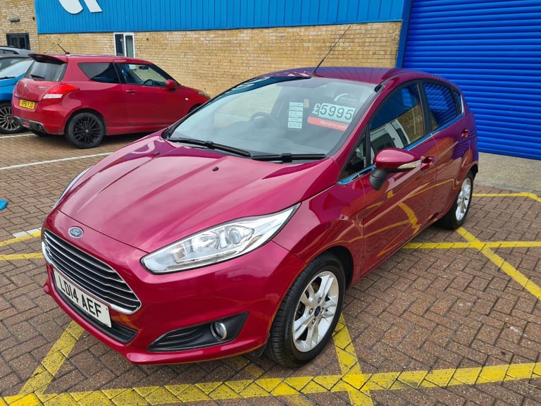 2014 Ford Fiesta 1.0 100ps EcoBoost s/s Zetec, ONLY 36,807 MILES
