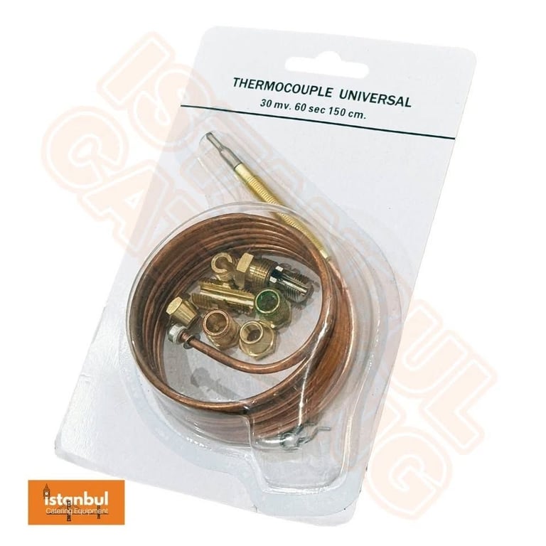 image for Thermocouple Universal 150cm - Long - for Archway Doner Kebab Machine Burner 04/11