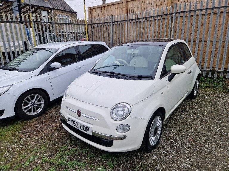2013 Fiat 500 1.2 Lounge 3dr [Start Stop] HATCHBACK Petrol Manual