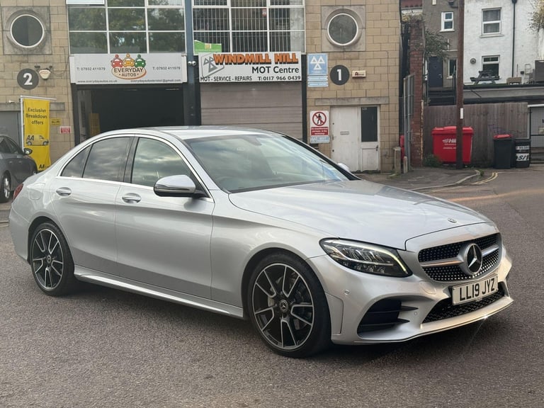 2019 Mercedes-Benz C-Class 1.5 C200 MHEV EQ Boost AMG Line G-Tronic+ Euro 6 (s/s) 4dr SALOON Petr...