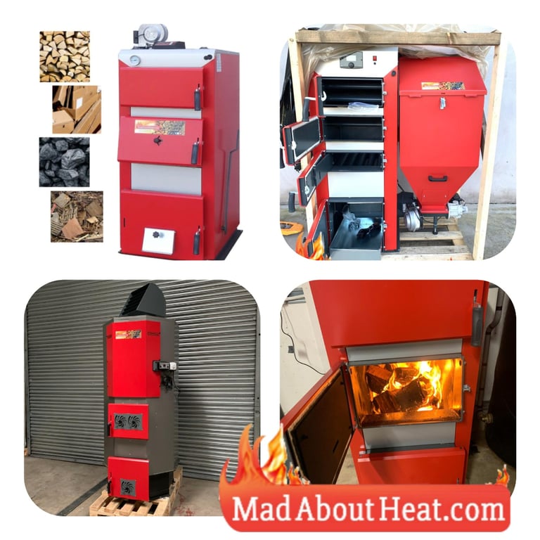 image for Solid Fuel Boiler, Multi Fuel Boiler, Biomass Boiler - in stock!!