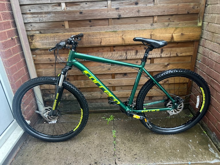 image for Carrera Vengeance Mountain Bike 20” Frame 27.5” Wheels Green