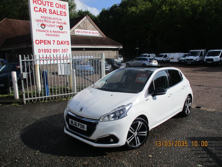 image for 2016 Peugeot 208 1.2 PureTech 110 GT Line 5dr HATCHBACK Petrol Manual