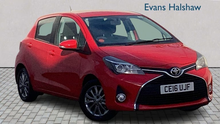 image for 2016 Toyota Yaris 1.33 VVT-i Icon 5dr Hatchback Petrol Manual