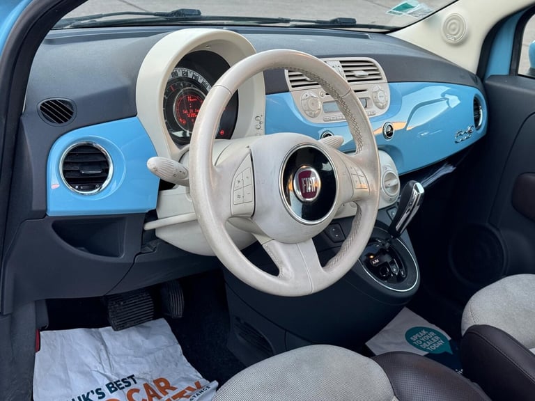 2021 Fiat 500 0.9 TwinAir Cult Convertible 2dr Petrol Dualogic Euro 6 (s/s) (85 bhp) Convertible ...