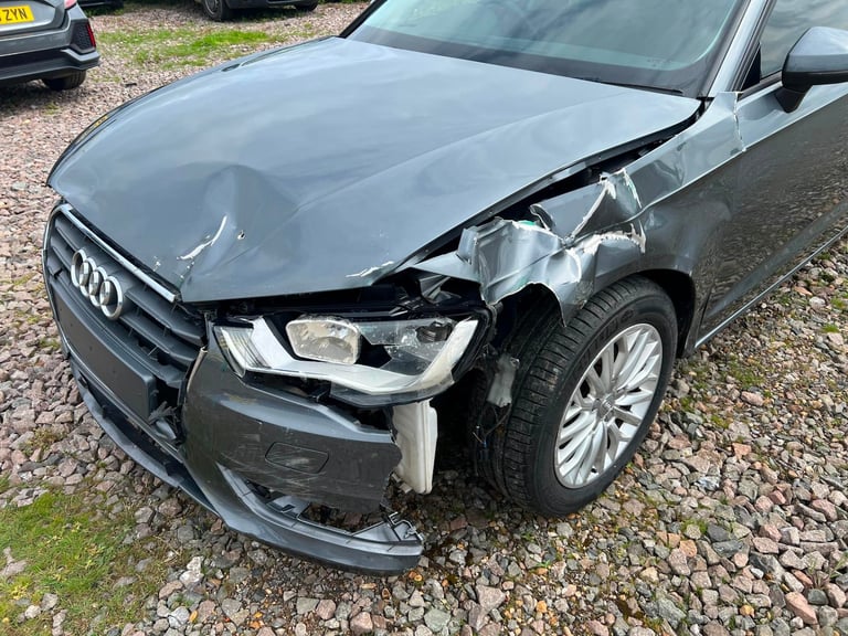 2015 AUDI A3 SE TECHNIK GREY ULEZ SALVAGE DAMAGED REPAIR CAT S LOGBBOK