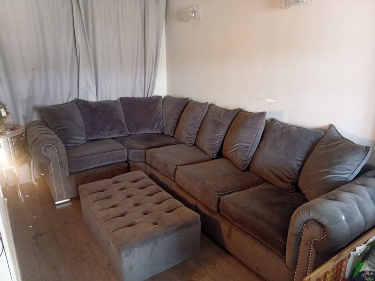image for Large right handed corner sofa 