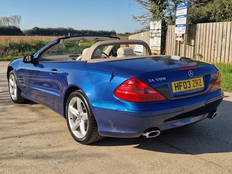 2003 Mercedes-Benz SL 5.0 SL500 2dr CONVERTIBLE Petrol Automatic