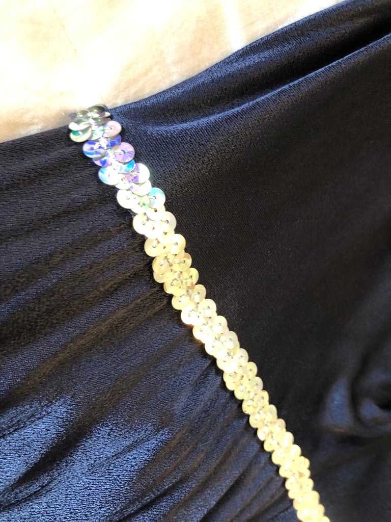 Satin prom/evening dress Sapphire Blue  - NEW