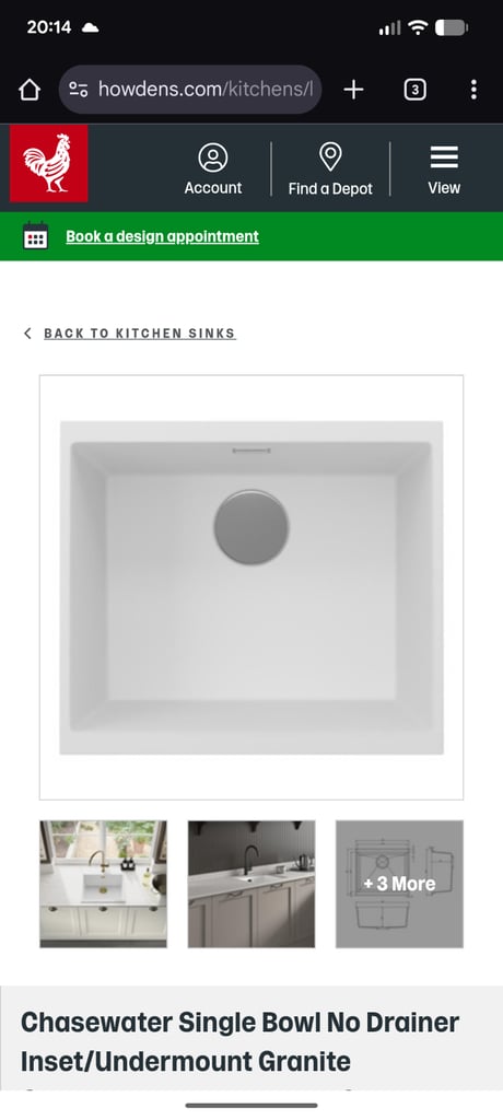 Brand New Kitchen Sink and Tap