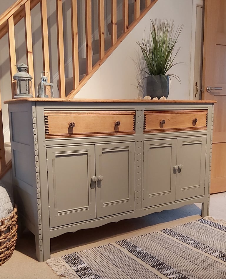 Painted in any colour - Ercol Vintage Sideboard Dresser Cabinet (4 Door Version)