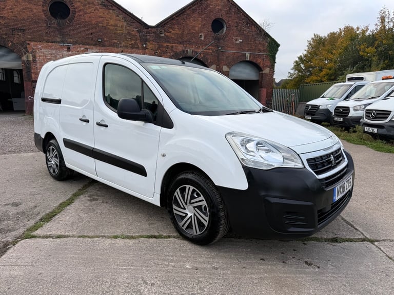 2018 Peugeot Partner 750 S 1.6 BlueHDi 100 Van [non Start Stop] PANEL VAN Diesel Manual