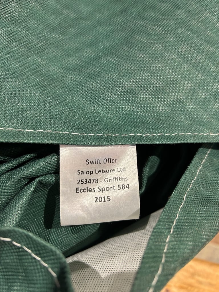 Caravan winter cover 